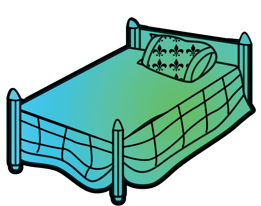 Bed clip art free clipart ima - Clipart Bed