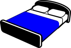 clipart bed bed nice
