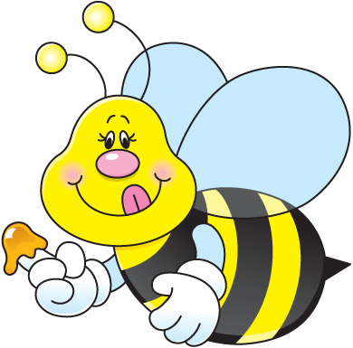Bee And Flower Clipart Clipart Panda Free Clipart Images