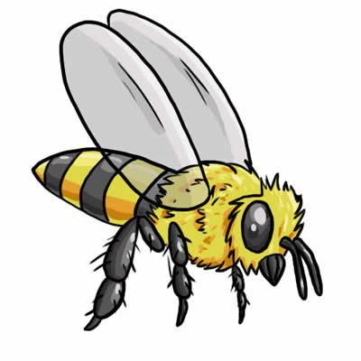 Bee Clip Art 6
