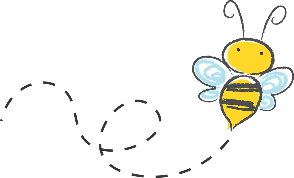 Bee free to use cliparts