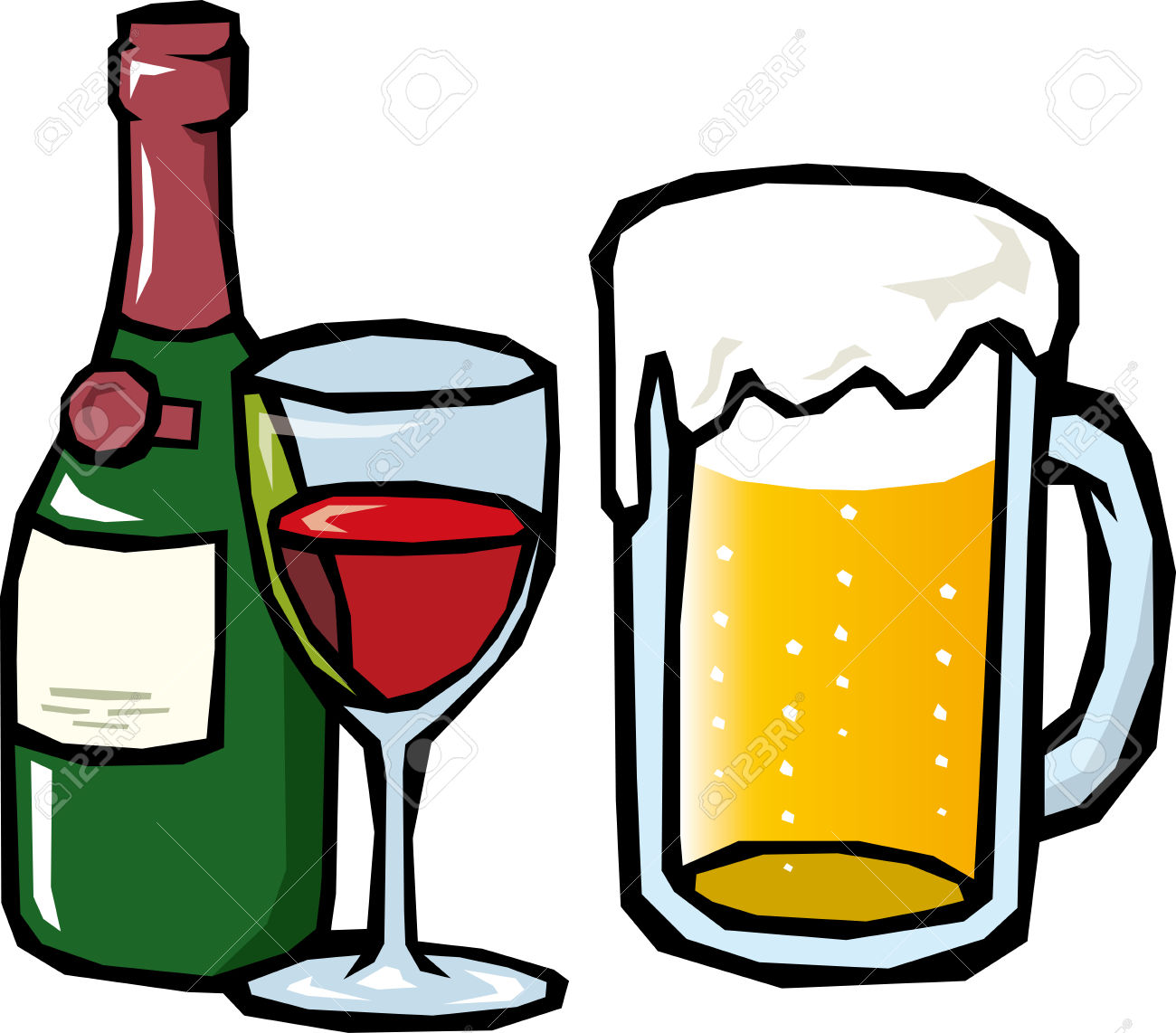 Free beer clipart free clipar