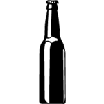 Beer Bottle Drawing Clipart B
