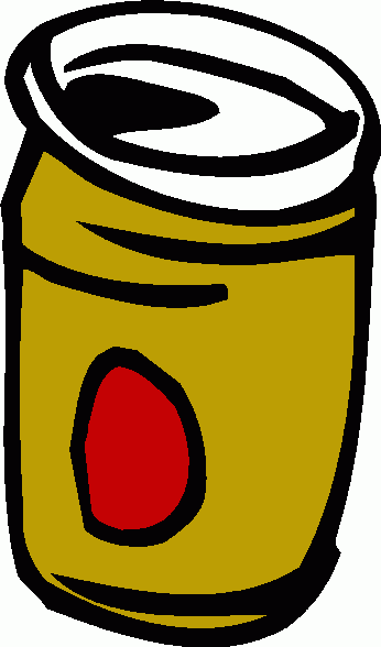 Beer Can 3 Clipart Beer Can 3 - Beer Can Clip Art