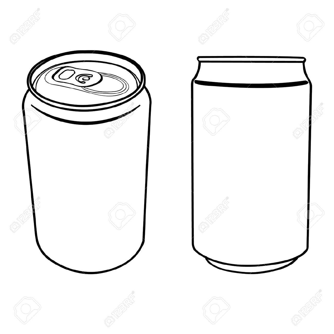 Beer Can Clipart And .. 246a4 - Beer Can Clip Art
