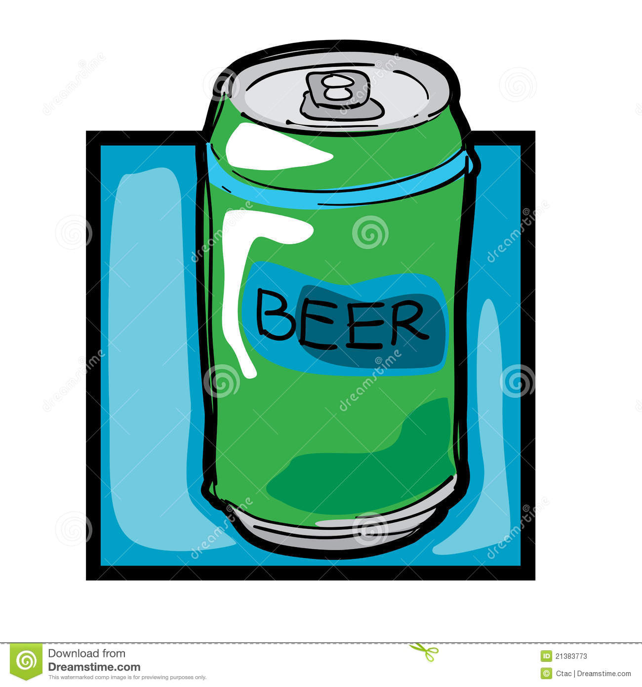Free Beer Can Clip Art