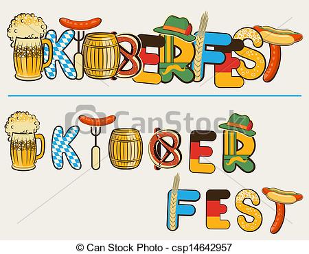 beer oktoberfest lettersl. - Free Oktoberfest Clipart