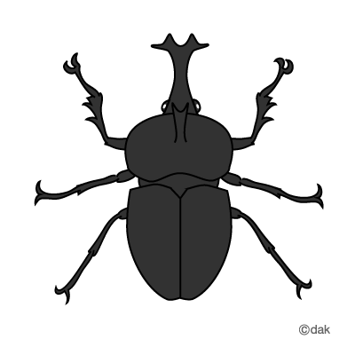 Black Beetle Clipart