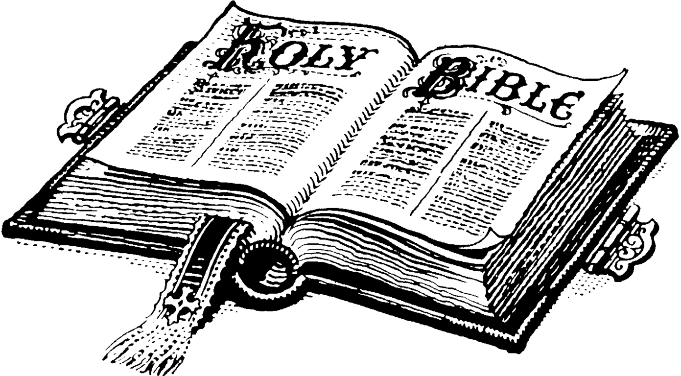 Christian Holy Bible Clipart 