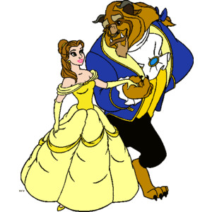 Belle Beauty And The Beast . - Beast Clipart