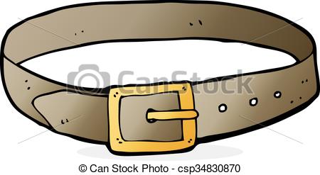 Picture of a Belt On a White 