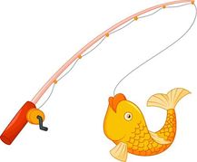 Fishing pole fishing rod and 