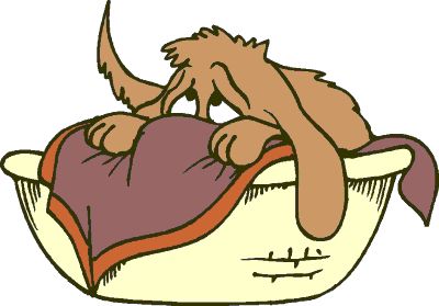 Best beds, Pet care and Dogs  - Sad Dog Clipart