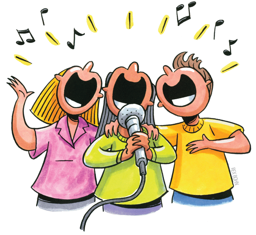 Kids Singing Clipart Clipart 
