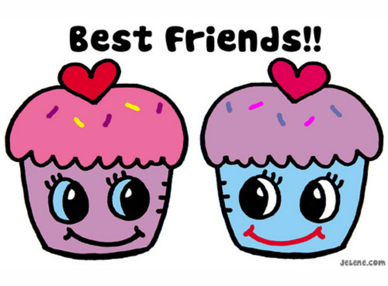 Best Friend Day Clip Art and Text Banner | Download Free Word