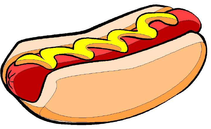 Hot Dog Sandwich clip art - D