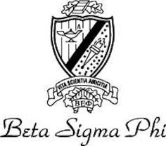 Beta Sigma Phi. Crest .