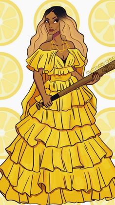 Beyoncé Hold Up Lemonade Art - Beyonce Clipart
