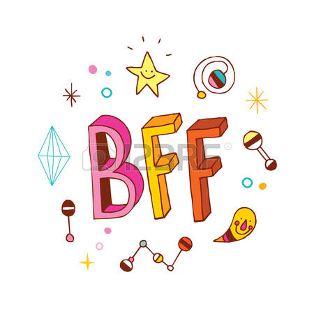 bff: BFF - Best Friends Forever Illustration