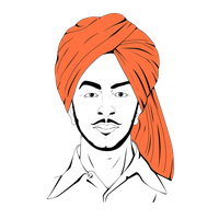 Bhagat Singh Transparent Image PNG Image