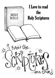 Lds Clipart Of Scriptures Cli