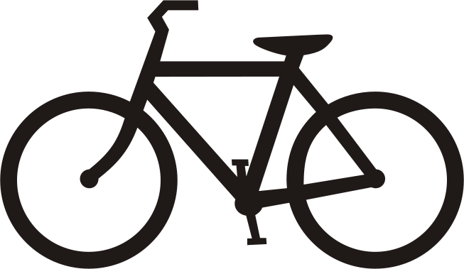 porteur bicycle clipart