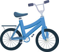 bicycle for kid clipart. Size: 124 Kb