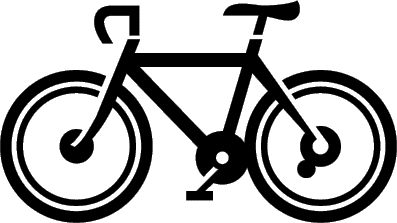 Bicycle free cycling clipart 