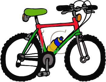Bicycle bike clip art at vect