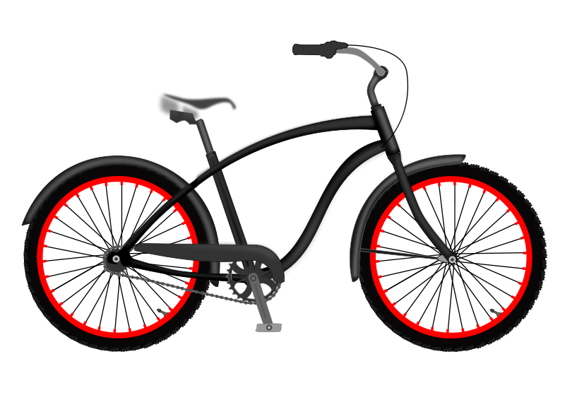 Bicycle4 - Clip Art Bike