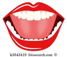 Smile mouth clipart black and