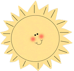 Big Sun - Sunshine Clipart
