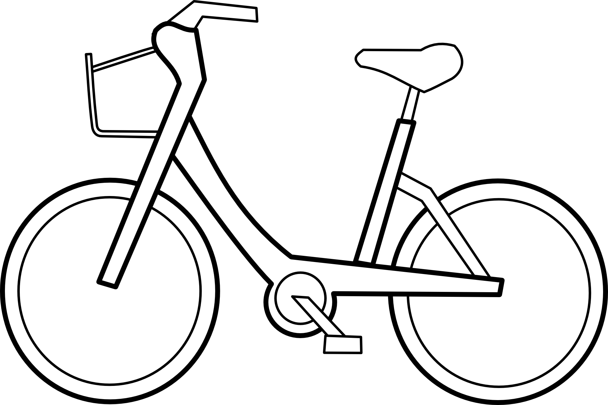 Bike Clipart Black And White Clipart Panda Free Clipart Images