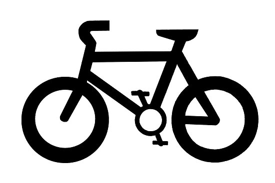 Bike Clipart Black And White  - Bicycle Clipart Black And White