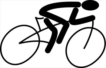 Bike free cycling clipart fre - Cyclist Clipart