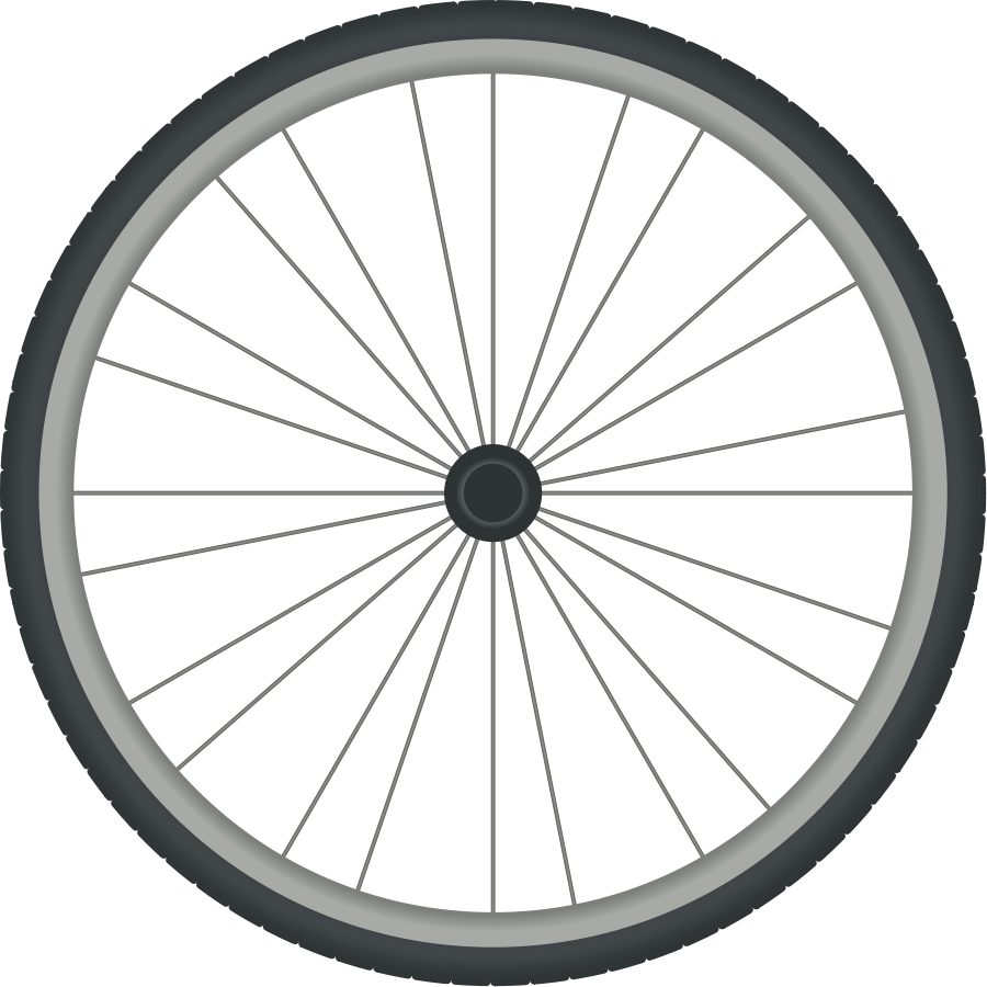 Bike Wheel Clipart - Wheel Clipart