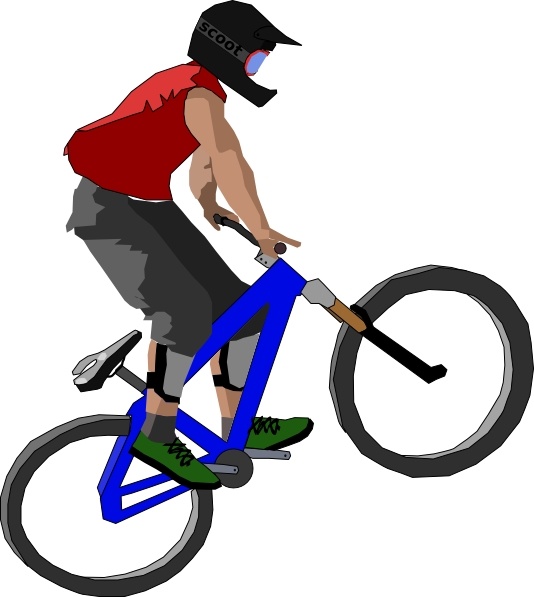 Biker clip art