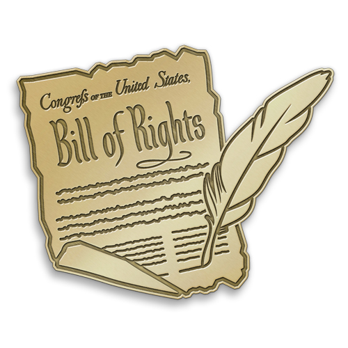 bill rights stock illustratio