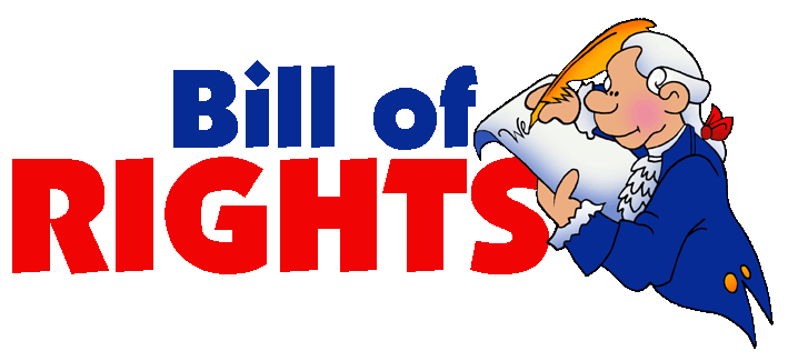 bill of rights clipart