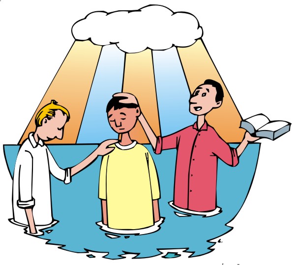 LDS illustrating: Baptism .