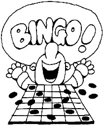 Bingo clipart 2