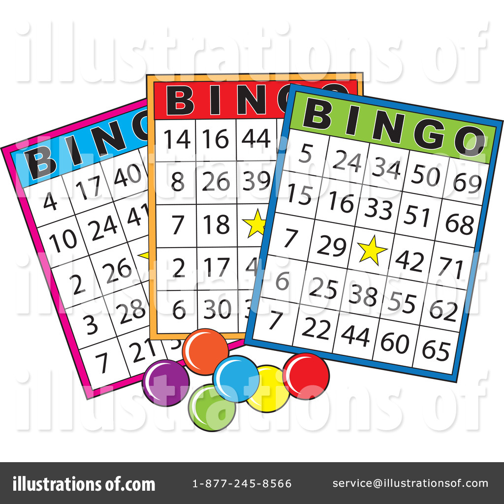 Bingo Cards Clip Art. Bingo C