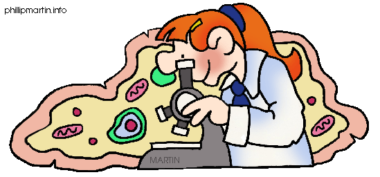 Cartoon Microscope Clipart Pi
