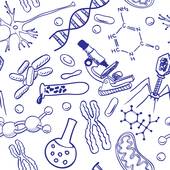 ... Biology drawings - seamle - Biology Clip Art