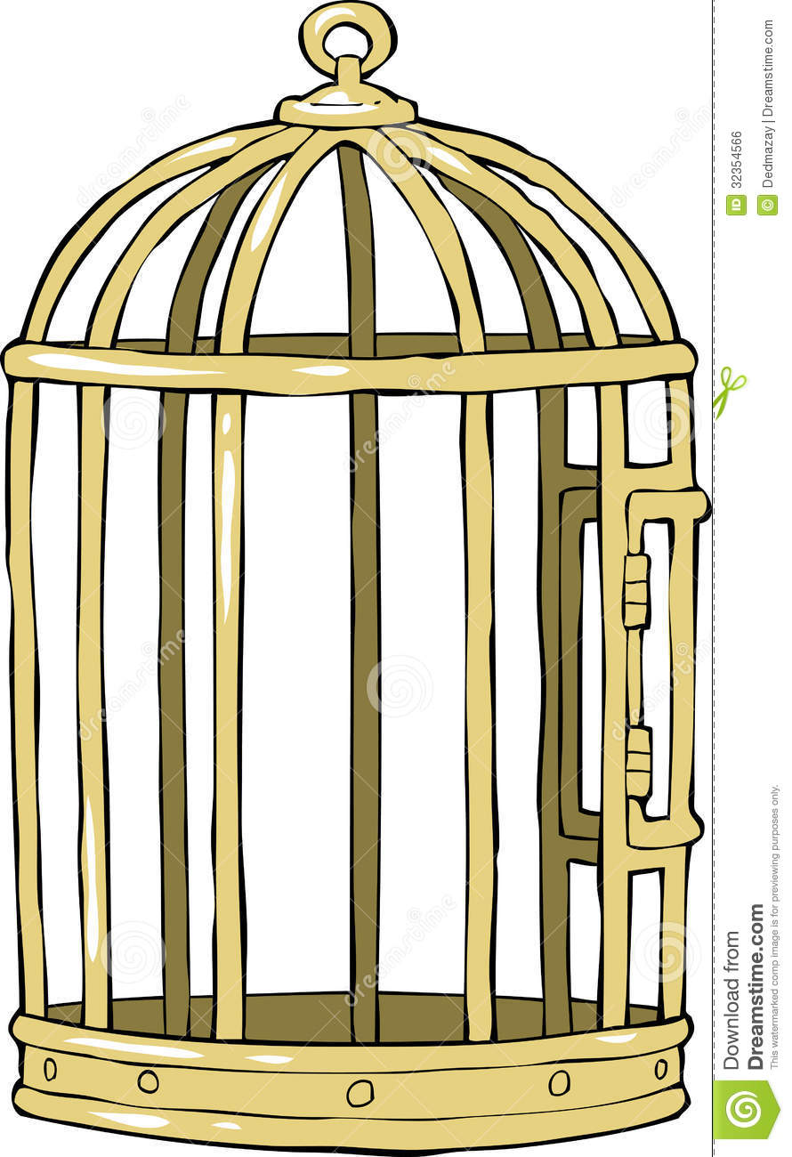 Bird cage - Bird Cage Clip Art