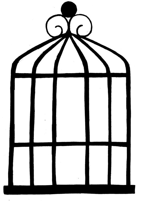 Free Vintage Bird Cage Clip A