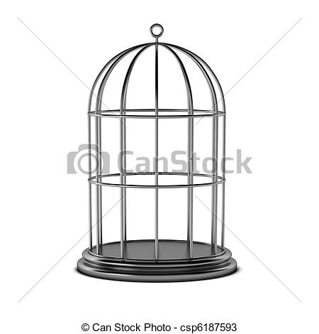 Birdcage Clip Artby dzxy2/123; 3d render of bird cage