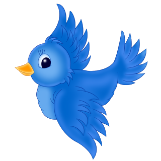 Free Bird Clip Art, Blue Bird