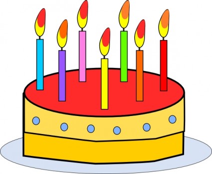 Birthday Cake Clip Art - Free Clipart Birthday Cake