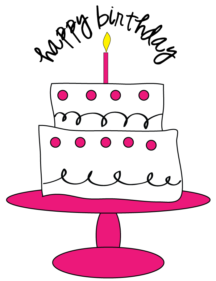 free birthday cake clip art